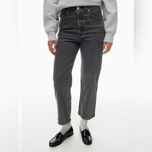 Levi's Women's Straight Leg Jeans - Dark Gray